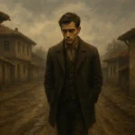 Kuyucaklı Yusuf Romanında Taşra Temsilleri Kuyucaklı Yusuf romanını temsil eden, 1930’lar Anadolu taşrasında geçen kasvetli bir sokakta yürüyen genç adam.