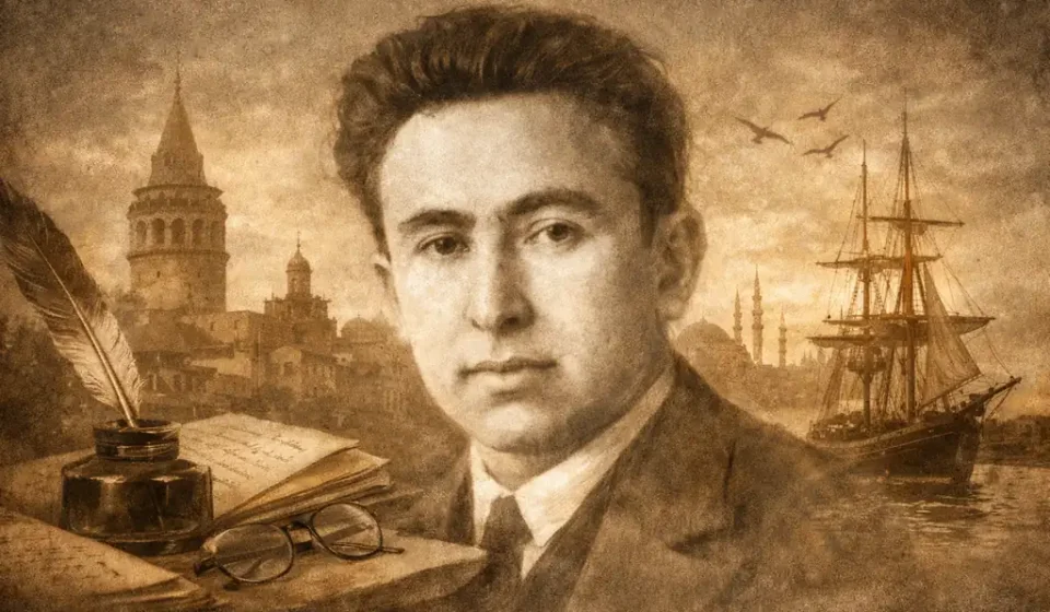 Ali Mümtaz Arolat portresi, Cumhuriyet dönemi Türk şiirinin saf şiir anlayışını temsil eden şair