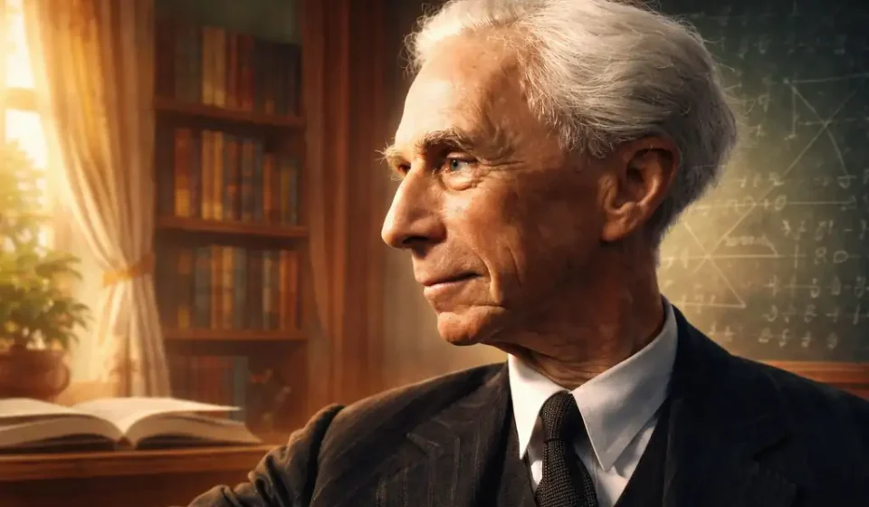 Bertrand Russell Kimdir? Hayatı, Felsefesi ve Eserleri Bertrand Russell’ın analitik felsefeyi temsil eden renkli portresi