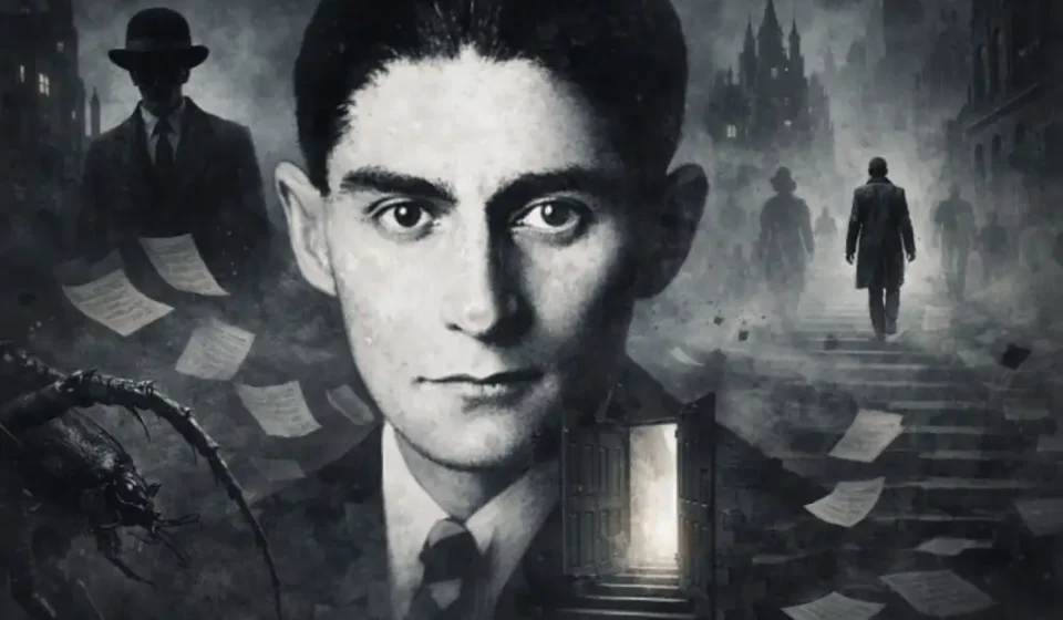Franz Kafka’nın modern edebiyat dünyasını simgeleyen karanlık ve varoluşsal portresi