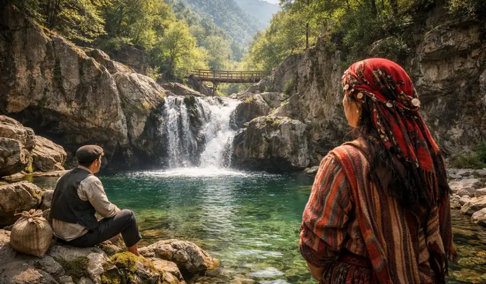 Hasan Boğuldu Hikâyesi Tahlili – Sabahattin Ali Kazdağı’nda tabiatla çevrili Hasan Boğuldu hikâyesini çağrıştıran dağ, dere ve insan ilişkisi
