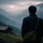 Yaban Koyununun İzinde romanını çağrıştıran yalnız bir yolculuk sahnesi