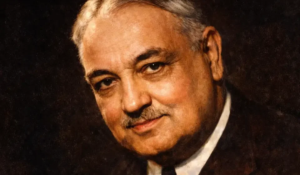 Yahya Kemal Beyatlı’nın renklendirilmiş portresi