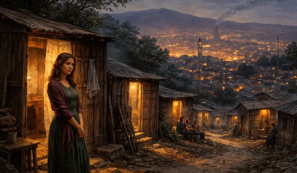 Cumhuriyet dönemi hikâyesinde gecekondu çevresini ve şehirleşmenin yarattığı sosyal değişimi yansıtan gerçekçi sahne